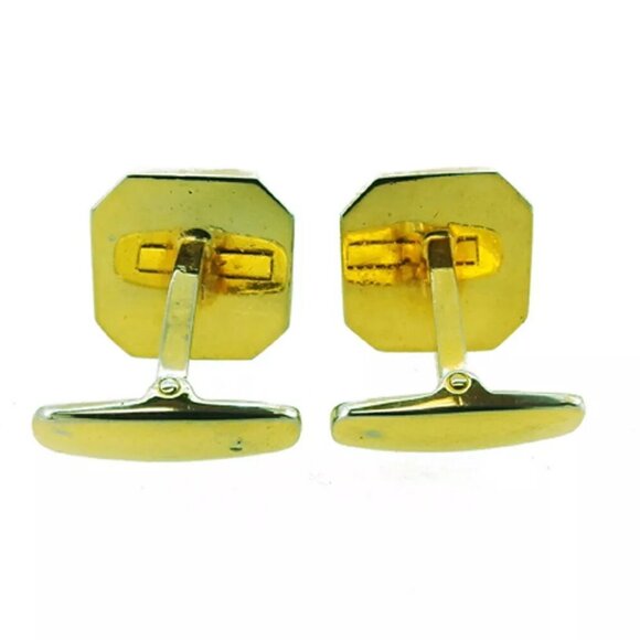 SAINT LAURENT cuffs YSL logo Gold hardware Authentic used T18939 authentic - Picture 16 of 16